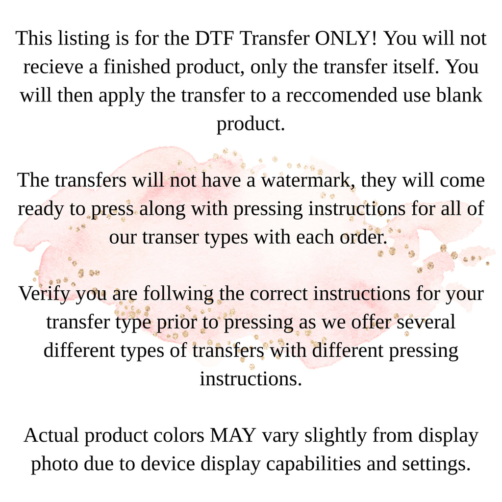 Custom Printed DTF Transfer-1001
