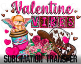 Valentines SUBLIMATION Transfer, Ready to Press SUBLIMATION Transfer, 4254