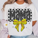 Softball Mama DTF Transfer, Softball Mom Heat Transfer, Custom DTF Transfer, Heat Transfers, DTF Transfer Ready To Press, #5929