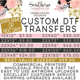 Custom - Wholesale DTF Transfers