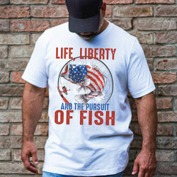 ***Fridays @ 4*** Fathers Day Patriotic Fishing DTF Transfers, Custom DTF Transfer, Ready For Press Heat Transfers, DTF Transfer Ready To Press, #5191