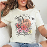 Soul full of Sunshine Summer DTF Transfers, Custom DTF Transfer, Sublimation Transfers, DTF Transfers, Ready To Press, #5259