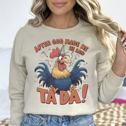 Funny Chicken DTF Transfers, Custom DTF Transfer, Sublimation Transfers, DTF Transfers, Ready To Press, #5339