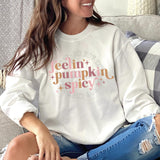 Feelin' Pumpkin Spicy Fall DTF Transfers, Custom DTF Transfer, Sublimation Transfers, DTF Transfers, Ready To Press, #5439