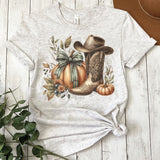 Western Fall Pumpkin DTF Transfers, Custom DTF Transfer, Sublimation Transfers, DTF Transfers, Ready To Press, #5460