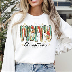 Merry Christmas DTF Transfers, Custom DTF Transfer, Sublimation Transfers, DTF Transfers, Ready To Press, #5490