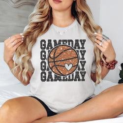 ***Fridays @ 4*** Game Day Basketball DTF Transfers, Custom DTF Transfer, Heat Transfers, DTF Transfer Ready To Press, Custom Transfers, #5550