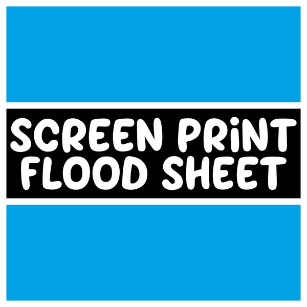 Screen Print Confetti / Flood Sheet - COLUMBIA
