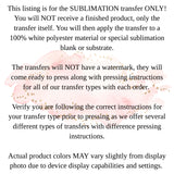 Bible Verse Tumbler SUBLIMATION TRANSFER, Ready To Press Sublimation Transfer, 20 oz Skinny Tumbler, Full Wrap Tumbler Heat Transfer, 11