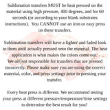 SUBLIMATION Transfer - 32