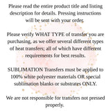 Soccer SUBLIMATION Transfer, Ready to Press SUBLIMATION Transfer, 4372