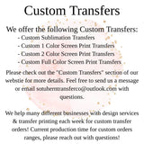 Valentine SUBLIMATION Transfer, Ready to Press SUBLIMATION Transfer, 4271