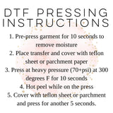 DTF Transfers, Direct To Film, Custom DTF Transfer, Ready For Press Heat Transfers, DTF Transfer Ready To Press, Custom Transfers, #4401