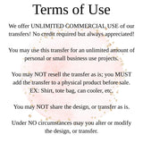 DTF Transfers, Direct To Film, Custom DTF Transfer, Ready For Press Heat Transfers, DTF Transfer Ready To Press, Custom Transfers, #4382