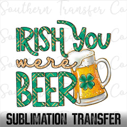 St. Patricks Day SUBLIMATION Transfer, Ready to Press SUBLIMATION Transfer, 4286