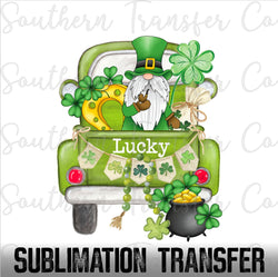 St. Patricks Day SUBLIMATION Transfer, Ready to Press SUBLIMATION Transfer, 4310