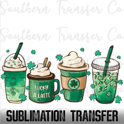 St. Patricks Day SUBLIMATION Transfer, Ready to Press SUBLIMATION Transfer, 4321