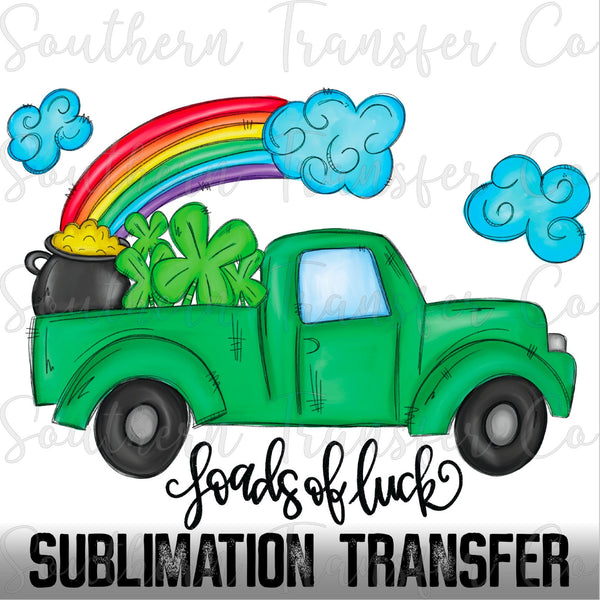 St. Patricks Day SUBLIMATION Transfer, Ready to Press SUBLIMATION Transfer, 4318