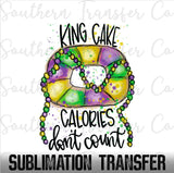 Mardi-gras SUBLIMATION Transfer, Ready to Press SUBLIMATION Transfer, 4317