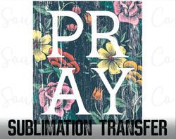 Faith SUBLIMATION Transfer, Ready to Press SUBLIMATION Transfer, 2545