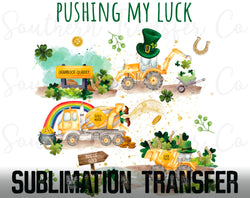 St. Patrick SUBLIMATION Transfer, Ready to Press SUBLIMATION Transfer, 4345