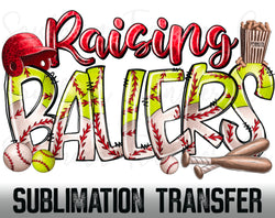 Softball SUBLIMATION Transfer, Ready to Press SUBLIMATION Transfer, 4368