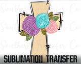 Faith/Easter SUBLIMATION Transfer, Ready to Press SUBLIMATION Transfer, 4382