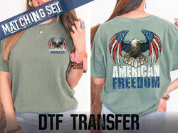 DTF Transfers, Direct To Film, Custom DTF Transfer, Ready For Press Heat Transfers, DTF Transfer Ready To Press, #4523/4524