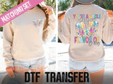 DTF Transfers, Direct To Film, Custom DTF Transfer, Ready For Press Heat Transfers, DTF Transfer Ready To Press,   #4572/4573