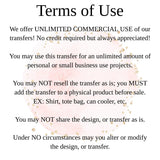 DTF Transfers, Direct To Film, Custom DTF Transfer, Ready For Press Heat Transfers, DTF Transfer Ready To Press, Custom Transfers, #4588