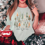 Boho Christmas Trees DTF Transfers, Custom DTF Transfer, Heat Transfers, DTF Transfer Ready To Press, Custom Transfers, #4816