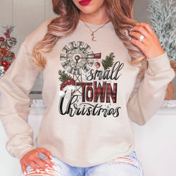 Small Town Christmas DTF Transfers, Custom DTF Transfer, Heat Transfers, DTF Transfer Ready To Press, Custom Transfers, #4834