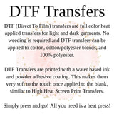 Valentines Day Boho Love Rainbow DTF Transfers, Custom DTF Transfer, Ready For Press Heat Transfers, DTF Transfer Ready To Press, #4915