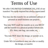 DTF Transfers, Direct To Film, Custom DTF Transfer, Ready For Press Heat Transfers, DTF Transfer Ready To Press, Custom Transfers, #3941