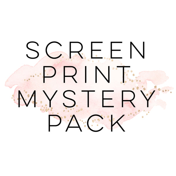 Screen Print Transfer - Mystery Pack
