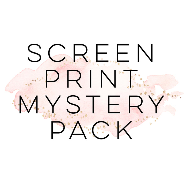 Screen Print Transfer - Mystery Pack
